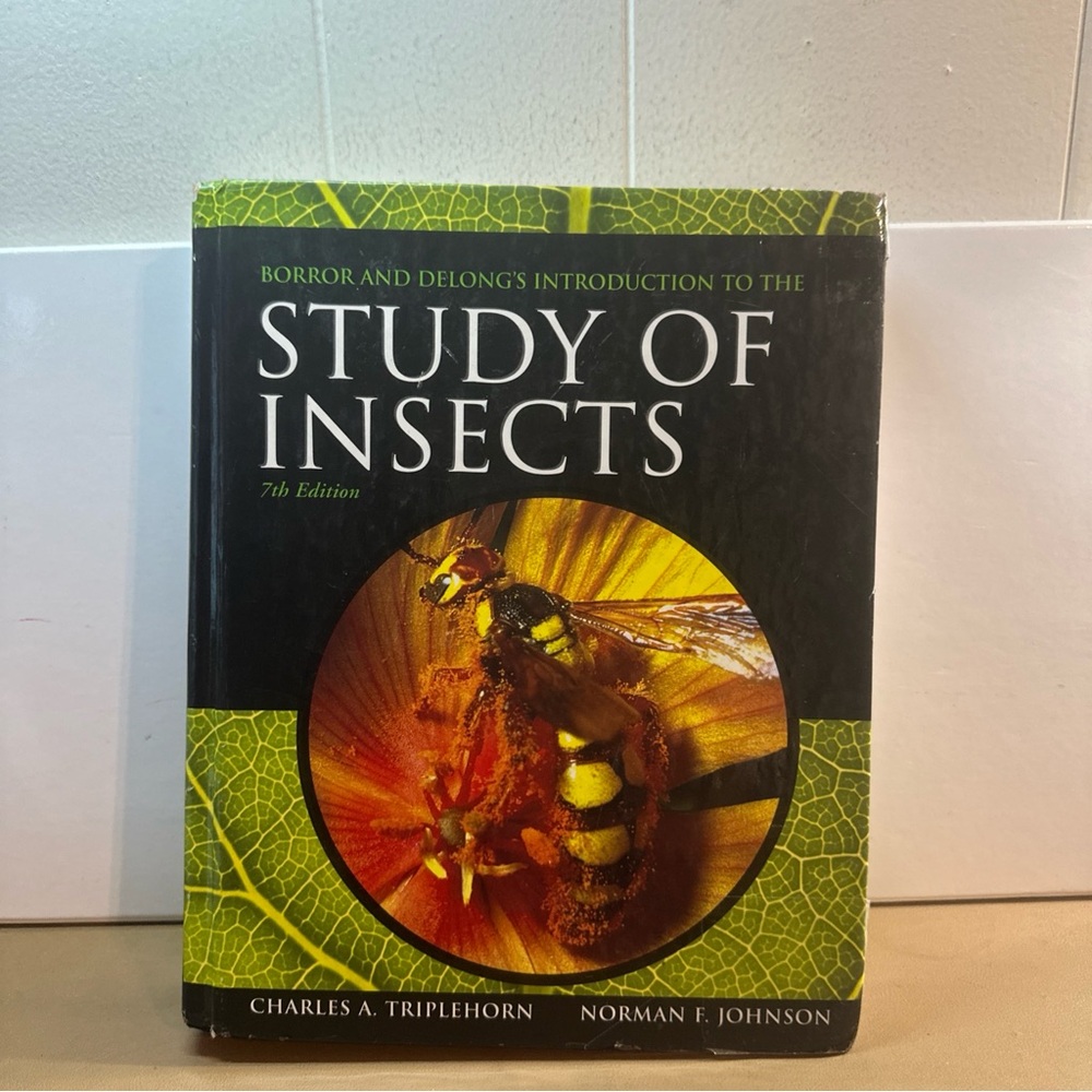 Study of Insects 7th Edition Book used   See photos  please